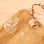 Car Aromatherapy Diffuser Bottle Factory - OEM 8ml Glass Mini Empty Hanging with Wooden