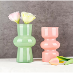 Unique Vibrant Colors Glass Vase Manufacturer - OEM Blue Pink Yellow Black White Luxury