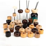 Custom Logo Wooden Lid Manufacturer - OEM 22-28mm Screw Cap for Bottle Perfume