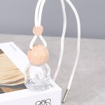 Car Aromatherapy Essential Oil Diffuser Manufacturer - OEM 10ml Glass Mini Empty Hanging