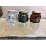 Glass Candle Jars Manufacturer - OEM 100-200ml Clear Amber Green for Making Candles