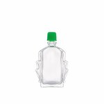 Safflower Oil Empty Bottle Factory - OEM Transparent 8-54ml Windproof with Green Cover