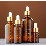 Amber Glass Cylinder Bottles Factory - OEM 5-100mL Serum Dropper Cap with Scale