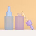 Colorful Frost Glass Dropper Factory - OEM for 30ML Bottles Luxury Essential Oil