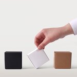 Customized Folding Recycled Craft Paper Box Factory - OEM Stock Size Brown White Black