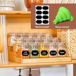 Mini Airtight Glass Jars Factory - OEM 4oz Small Square Seal Mason for Spice Jam