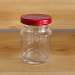 Wide Mouth Empty Glass Jar Factory - OEM Round 50-150ml with Tinplate Cap for Storage
