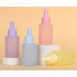 Colorful Frost Glass Dropper Factory - OEM for 30ML Bottles Luxury Essential Oil