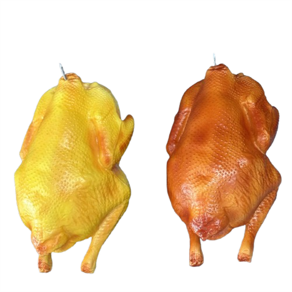 Roast Chicken Model Factory - OEM Custom Realistic BBQ Smoked PU