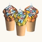 Bubble Waffle Model Manufacturer - OEM Custom Snack Street Food Prop