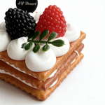 Biscuit Model Manufacturer - OEM Custom Whole Wheat Cream Filled