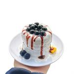 Soufflé Model Manufacturer - OEM Custom Caramel Pearl Small Plate