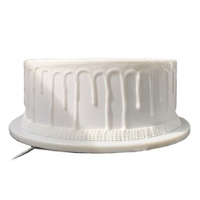 Cake Model Manufacturer - OEM Custom Pure White 10 Inch Party Baking