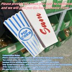 Popcorn Bucket Factory - OEM Custom Hard Plastic Printable Name