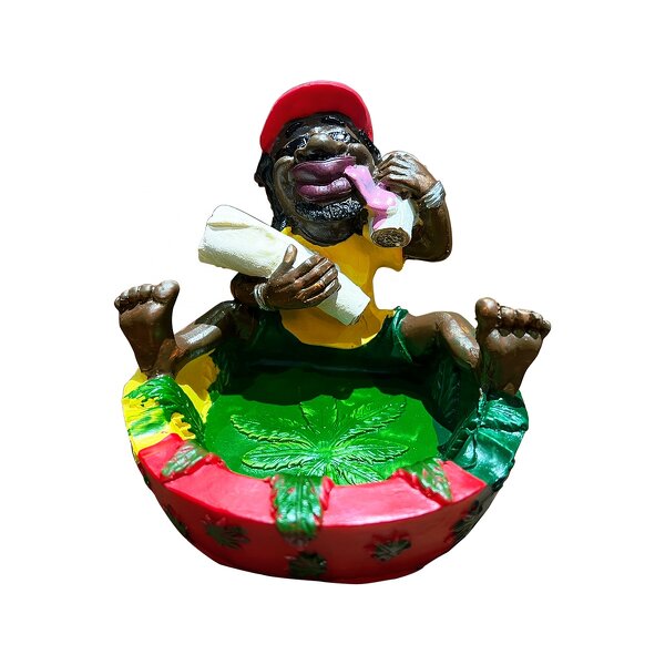 Resin Ashtray Factory - OEM Custom Unique Jamaican Style Holder