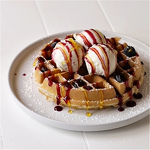 Waffle Model Manufacturer - OEM Custom 8inch Belgian Brunch Display