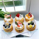 Egg Tart Model Manufacturer - OEM Custom Simulation PU Fake Bread