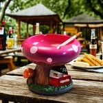 Ashtray Factory - OEM Custom Mushroom Shaped Smoking Set Resin