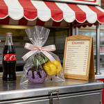 Donut Model Manufacturer - OEM Custom 4inch Plastic Chocolate Set