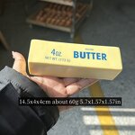 Butter Model Manufacturer - OEM Custom Yellow Milk Print Squishy