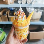 Ice Cream Sculpture Factory - OEM Custom 120cm Melted Vortex Large