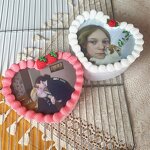 Jewelry Box Manufacturer - OEM Custom Heart Shaped Cake Photo Gift