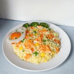 Fried Rice Model Factory - OEM Custom 8 Inch Round Plate Vegetable