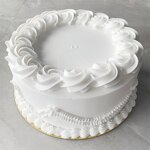 Cake Model Factory - OEM Custom White Rose Whipped Cream Wedding