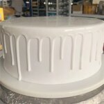 Cake Model Manufacturer - OEM Custom Pure White 10 Inch Party Baking
