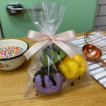 Donut Model Manufacturer - OEM Custom 4inch Plastic Chocolate Set