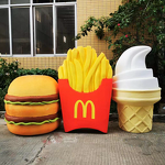 Kitchen Toy Factory - OEM Custom Realistic Children Plastic Biscuit