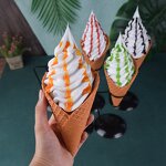 Strawberry Slice Model Manufacturer - OEM Custom PVC Realistic Kiwifruit