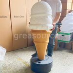 Ice Cream Scoop Model Set Factory - OEM Custom 3pcs Plastic Eco-Friendly