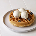 Waffle Model Manufacturer - OEM Custom 8inch Belgian Brunch Display