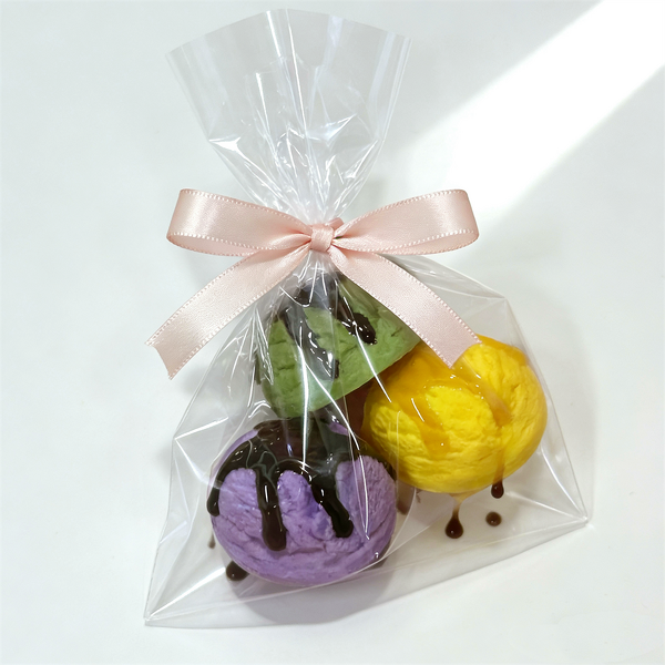 Donut Model Manufacturer - OEM Custom 4inch Plastic Chocolate Set