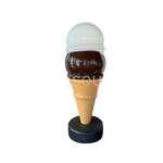 Ice Cream Lamp Factory - OEM Custom 127cm Giant Double Scoop LED