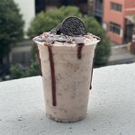 Bubble Tea Model Factory - OEM Custom 16oz Milkshake Chocolate Chip