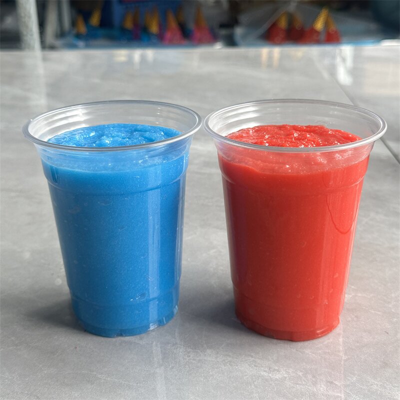 Smoothie Model Manufacturer - OEM Custom 500ml Summer Red Blue Beach