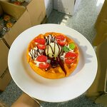 Waffle Model Factory - OEM Custom Fruit Cream Golden Crispy Dessert