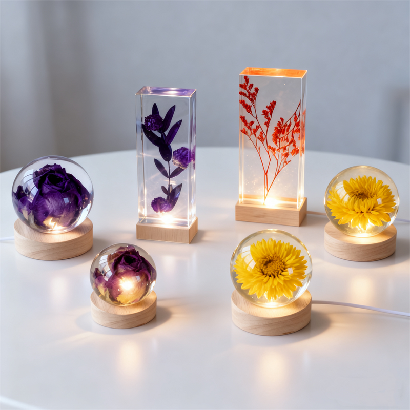LED Base Factory - OEM Custom Luminous USB Connection Flower