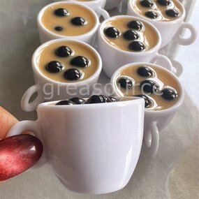 Miniature Food Models Factory - OEM Custom Dollhouse Coffee Cups DIY