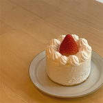 Cake Model Factory - OEM Custom 4-inch Fresh Strawberry Cherry Fruit