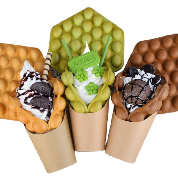 Bubble Waffle Model Manufacturer - OEM Custom DIY Hong Kong Egg Waffles