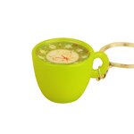 Keychain Manufacturer - OEM Custom UV Printed Coffee Latte Cup