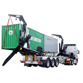 Side Lifter Container Lifting Trailer Factory - OEM 20-40FT 37-45 Ton 3 Axle