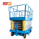Electric Scissor Lift Factory - OEM 4-18M 300KG Hydraulic Mobile Aerial Platform