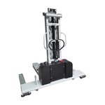 Walkie Self Loading Stacker Factory - OEM 0.5-1T Portable Self-lifting with Straddle