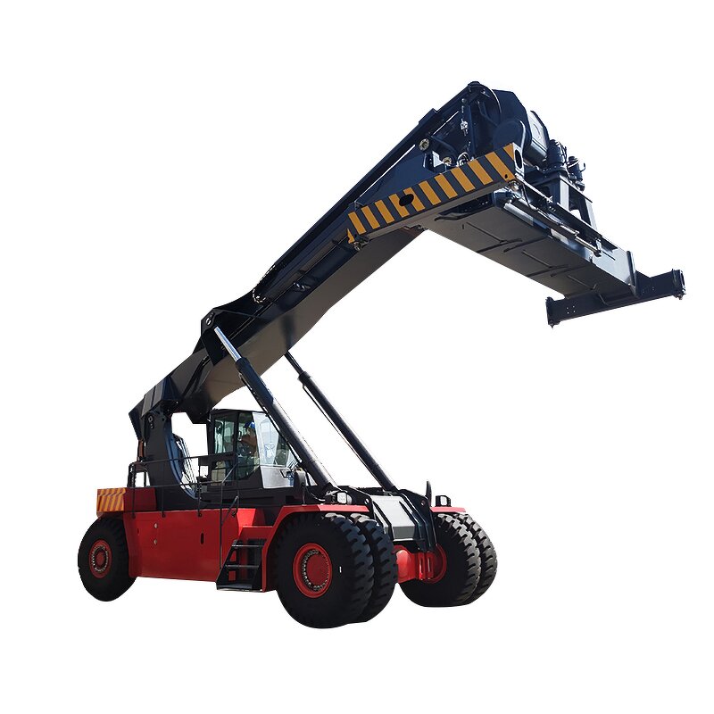 Diesel Electric Container Reach Stacker Manufacturer - OEM 45 Tons Port Crane