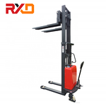 Manual Hand Stacker Factory - OEM 1-2ton Semi Electric Hydraulic Pallet Stacker