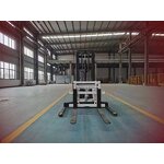 Double Scissor Lifter Manufacturer - OEM 1-2.5Ton Wide Leg Stacker Electric Pallet